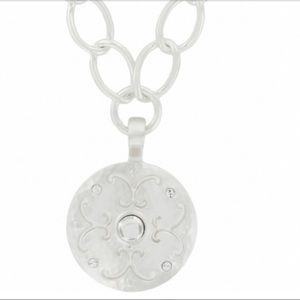 Brighton Versailles Saturn Reversible Necklace